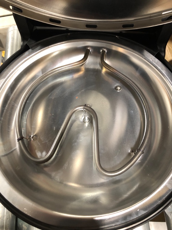 Photo 1 of Piezano Pizza Oven by Granitestone – Electric Pizza Oven, Indoor/Outdoor Portable Countertop 12 Inch Pizza Maker Heats up to 800?F with Pizza Stone to Simulate Brick Oven Taste at Home As Seen on Tv