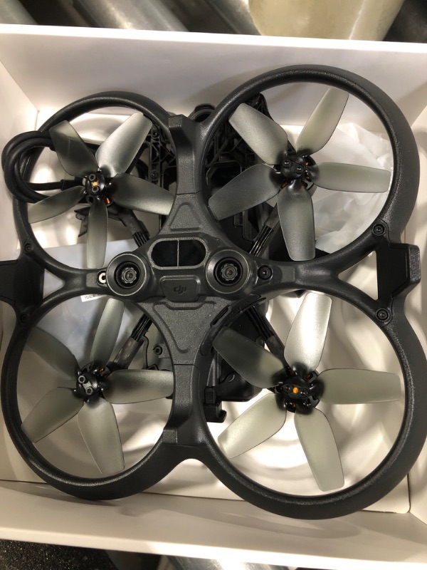 Photo 9 of DJI Avata Explorer Combo - First-Person View Drone with Camera, UAV Quadcopter with 4K Stabilized Video, Super-Wide 155° FOV, Emergency Brake and Hover, Includes New RC Motion 2 and Goggles Integra Black Avata Explorer Combo Goggles Integra + RC Motion 2