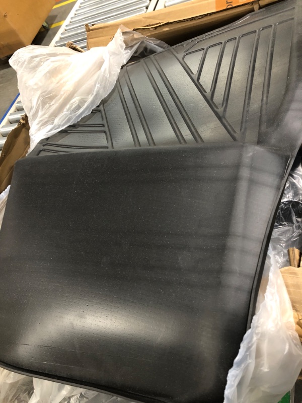Photo 1 of Floor Mats for Tesla Model Y 2020 2021 2022 2023 Accessories, Octomo All Weather Trunk Mats Cargo Liners Waterproof Non-Slip, TPE Protective Eco-Friendly Full Set Floor Liners, 8PCS Tesla Model Y 2020-2023