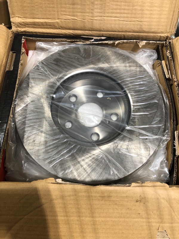 Photo 1 of A-Premium 10.83 inch (275mm) Front Vented Disc Brake Rotors Compatible with Select Toyota, Scion and Pontiac Models - Corolla 2009-2019, Matrix 2009-2014, xD 2008-2014, Vibe 2009-2010, 2-PC Set