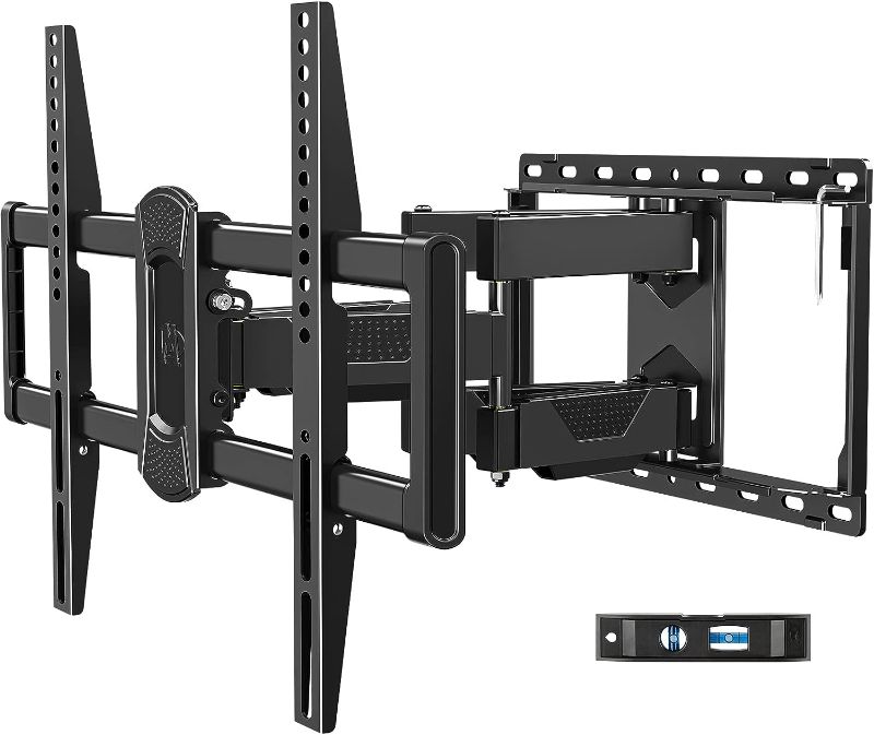 Photo 1 of Limited-time deal: Mounting Dream UL Listed TV Wall Mount for Most 42-84 Inch TV, Full Motion TV Mount with Swivel and Tilt, TV Bracket with Articulating Dual Arms, Fits 16inch Studs, Max VESA 600X400 mm, 100 lbs,MD2617 https://a.co/d/es9w9pu
