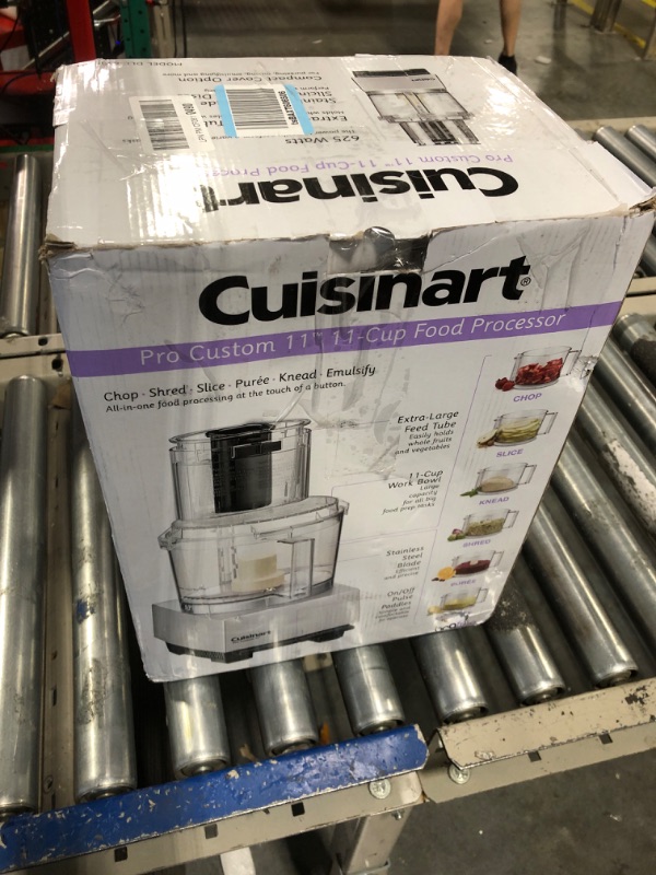 Photo 2 of ***FOR PARTS ONLY***
Cuisinart DLC-8SBCYP1 Pro Custom 11-Cup Food Processor, Brushed Chrome
