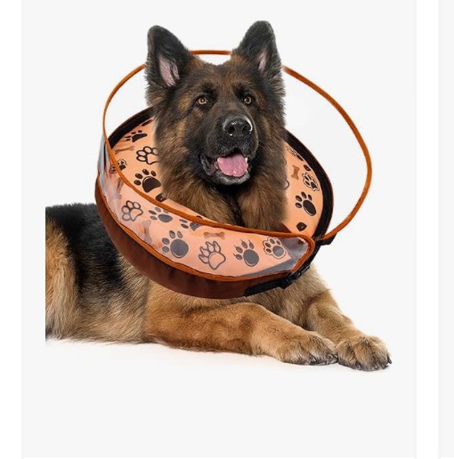 Photo 1 of Dog Cones for Large Dogs,Inflatable Dog 