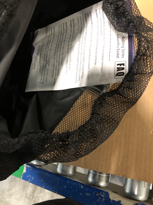 Photo 1 of FOLDABLE ROLLING LAUNDRY BAG 