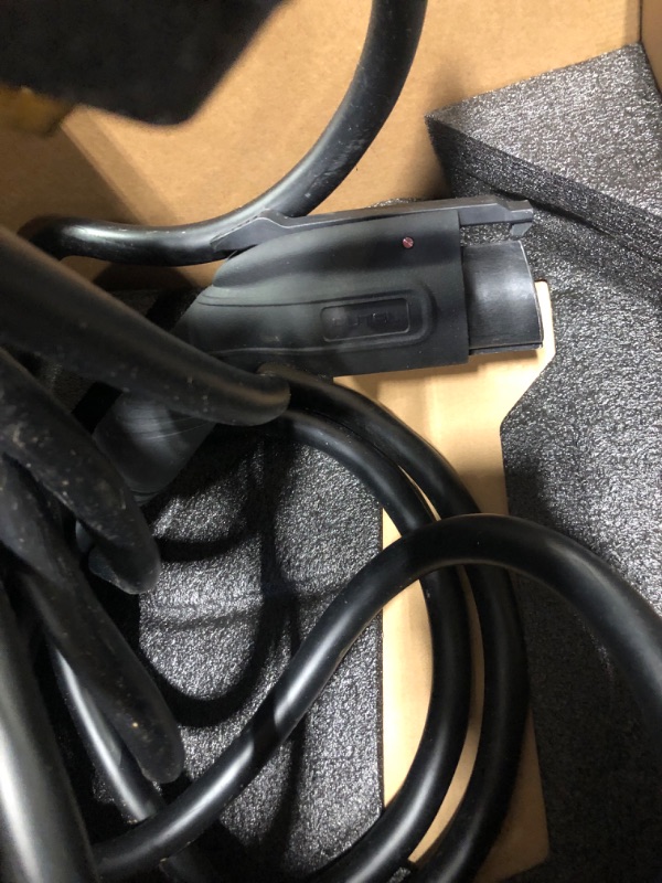 Photo 1 of Autel MaxiCharger Home Electric Vehicle (EV) Charger, up to 40 Amp, 240V, Level 2 WiFi and Bluetooth Enabled EVSE, NEMA 14-50 Plug, Indoor/Outdoor, 25-Foot Cable with Separate Holster, Dark Gray 40 Amp NEMA 14-50 plug Dark Gray