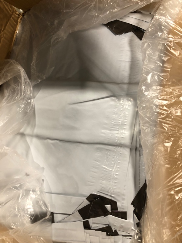 Photo 3 of Reli. Poly Mailers 14.5x19 | 500 Pcs Bulk | Shipping Bags/Shipping Envelopes | White Packaging Bags for Shipping | Non-Padded Polymailers, Self Sealing Shipping Bags for Clothing, Bulk (White) White (500 Pcs)