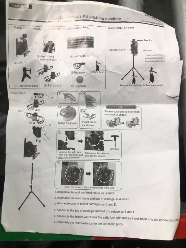 Photo 4 of Dual-Wheel Baseball Pitching Machine