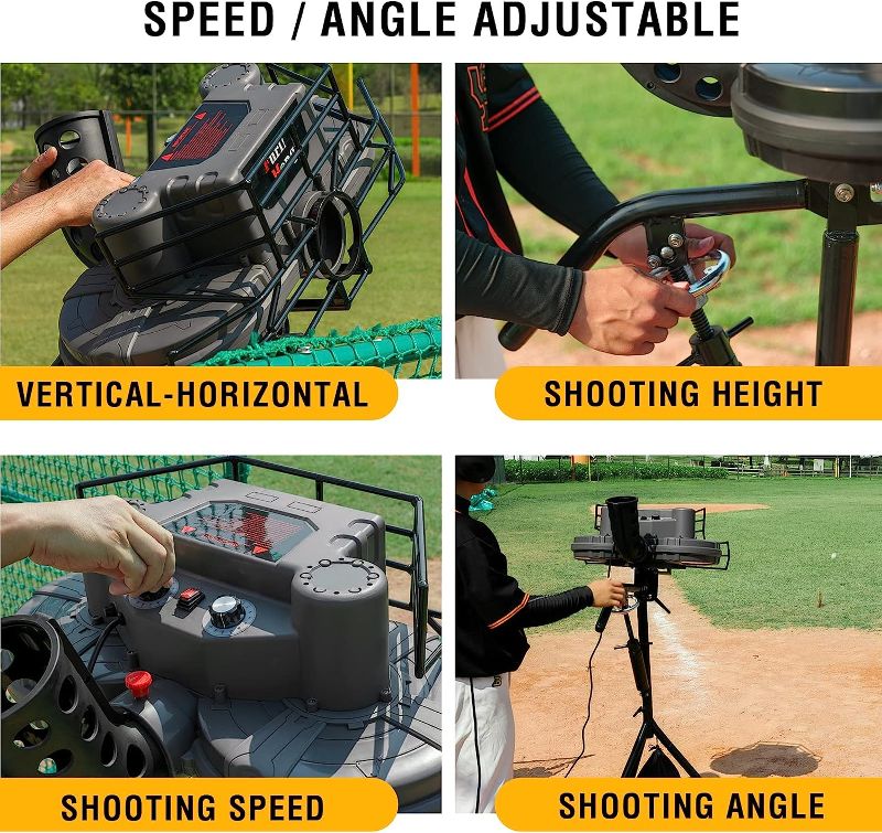 Photo 5 of Dual-Wheel Baseball Pitching Machine