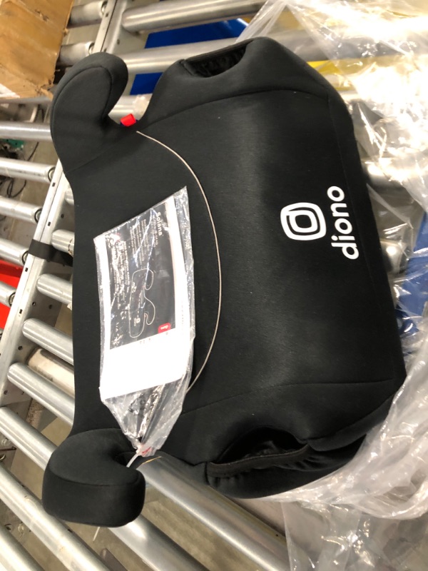 Photo 1 of Diono Solana, No Latch, Pack of 1 Backless Booster Car Seats, Lightweight, Machine Washable Covers, Cup Holders, Charcoal Gray 2021 1-Pack Charcoal Gray