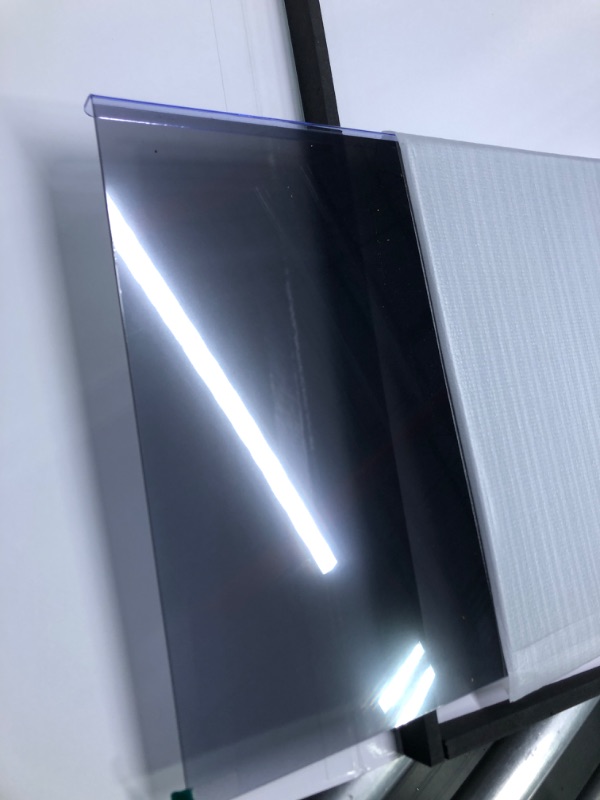 Photo 1 of Computer Privacy Screen Protector for 23, 23.6, 23.8 and 24 Inches Monitor Anti Blue Light Filter Hanging Type Anti Scratch Easy Installation Shield for Desktop Computer (24 Inches)