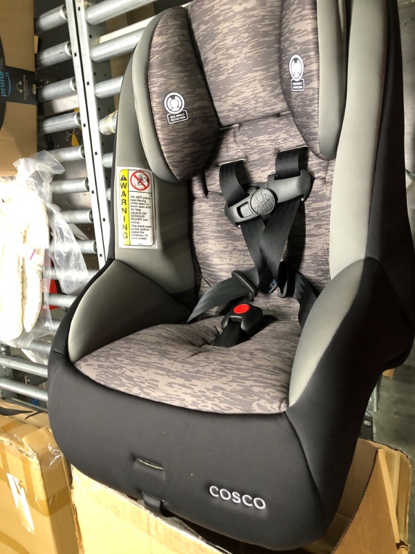 Photo 3 of Cosco Mighty Fit 65 DX Convertible Car Seat (Heather Onyx Gray)