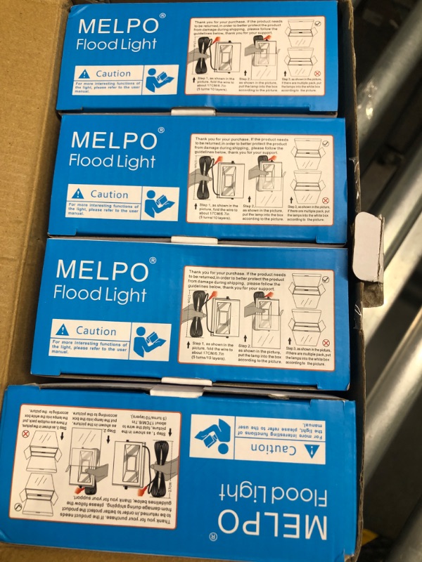 Photo 1 of 4 pack LED flood lights 30W