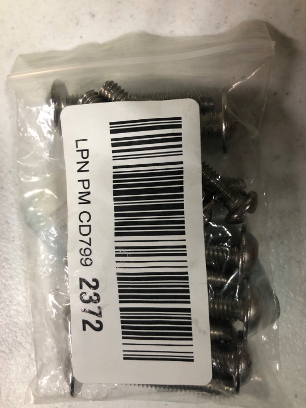 Photo 2 of M8-1.25 x 45mm Flanged Button Head Socket Cap Screw Bolts, 304 Stainless Steel 18-8, Allen Socket Drive, Bright Finish, Fully Machine Threaded, Pack of 10 M8-1.25 × 45MM (10 PCS) 10