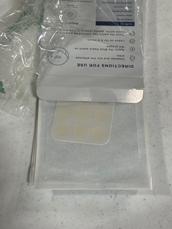 Photo 3 of Acne Spot Treatment - Hydrocolloid Patch Absorbs Blemishes, Pimples, Zits - Fast Healing Face Patches - 96 Count