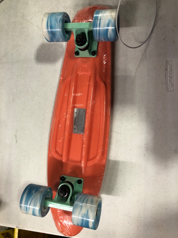 Photo 3 of Cal 7 22" Complete Mini Cruiser Plastic Skateboard