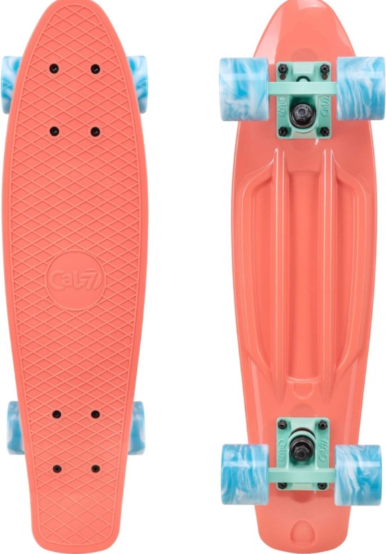 Photo 1 of Cal 7 22" Complete Mini Cruiser Plastic Skateboard