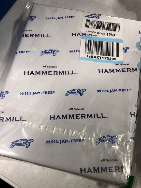 Photo 2 of Hammermill Colored Paper, 24 lb Blue Printer Paper, 8.5 x 11-1 Ream (500 Sheets) - Made in the USA, Pastel Paper, 103671R