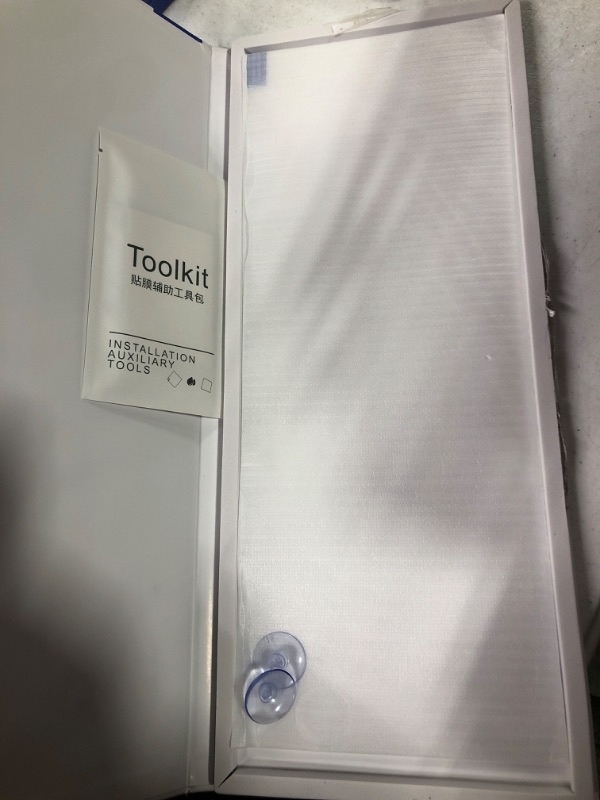 Photo 1 of INNOSURE Glass Screen Protector Designed for (2022-2024) GMC Sierra 1500 & (2024+) Sierra Heavy Duty HD 2500 3500 - AT4 / AT4X / Denali / Denali Ultimate 13.4 Inch Touch Screen (with hole button on left) Sierra 1500 HD Accessories Anti Glare (Matte) 13.4"