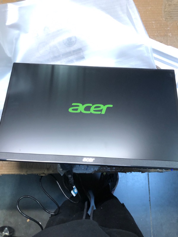 Photo 4 of Acer 21.5 Inch Full HD (1920 x 1080) IPS Ultra-Thin Zero Frame Computer Monitor (HDMI & VGA Port), SB220Q bi