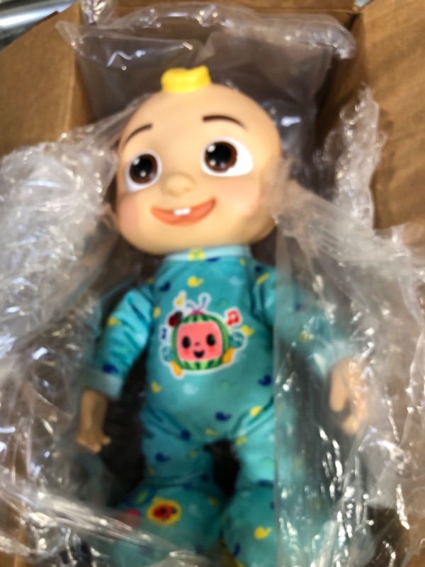Photo 3 of **NON FUNCTIONING** Cocomelon Dancing JJ Feature Doll - Learn to Dance with JJ - Lights, Sounds, Songs, Freeze Dance, and More - Move and Groove with 14” JJ - Toys for Babies, Toddlers, and Preschoolers