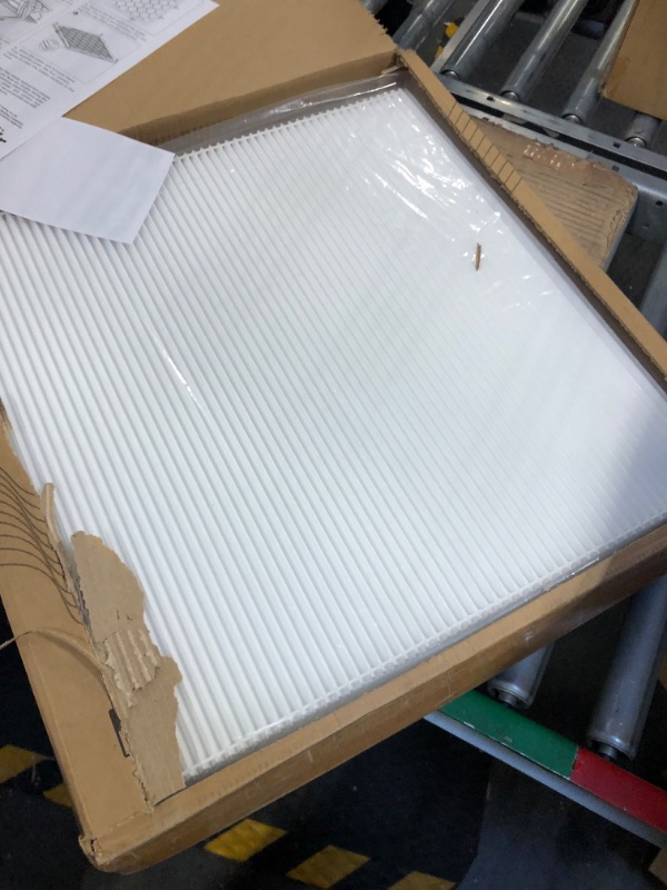 Photo 3 of 20x20x1 MERV 11 Air Filter,AC Furnace Air Filter,Reusable ABS Plastic Frame, 3 Pack Replaceable Filter Media (Actual Size: 19 3/4" x 19 3/4" x 3/4")