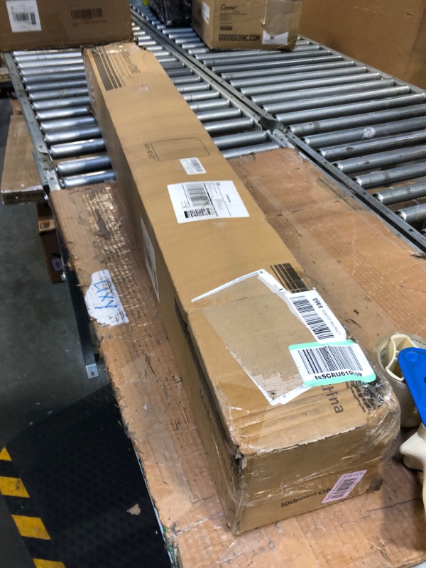 Photo 1 of **USED** 100pointONE Extra Large Office Chair Mat for Carpet, 46" x 72" Clear Desk Chair Mat for Low Pile Carpeted Floors- Easy Glide Plastic Floor Mat for Office Chair on Carpet For Carpet 46"x72"