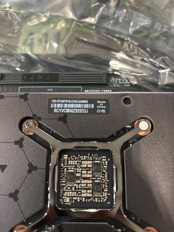Photo 1 of ASUS TUF Gaming NVIDIA GeForce RTX™ 4070 Ti Super OC Edition Gaming Graphics Card (PCIe 4.0, 16GB GDDR6X, HDMI 2.1a, DisplayPort 1.4a) RTX 40 Super Series TUF Gaming RTX4070TI|OC|Black