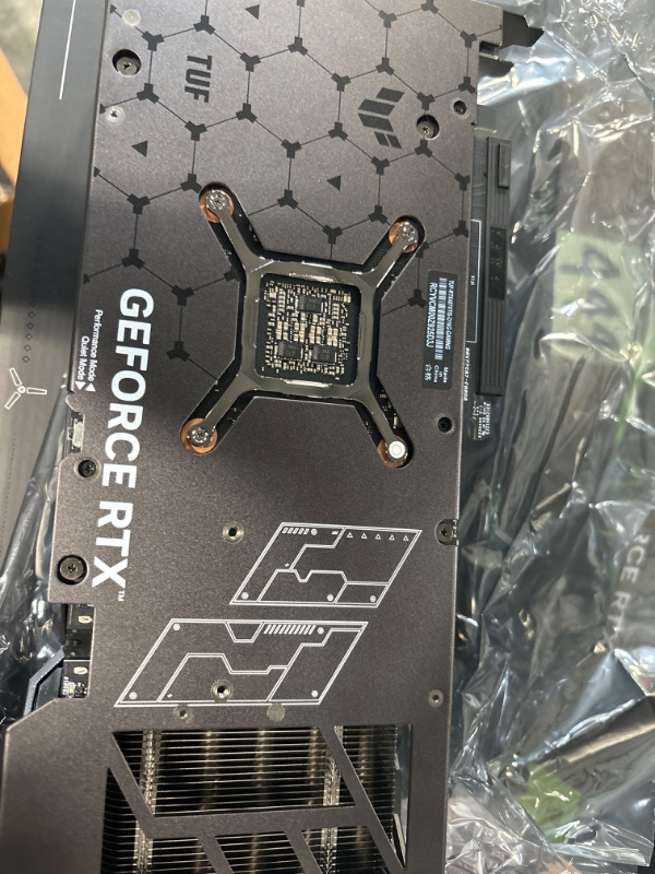 Photo 7 of ASUS TUF Gaming NVIDIA GeForce RTX™ 4070 Ti Super OC Edition Gaming Graphics Card (PCIe 4.0, 16GB GDDR6X, HDMI 2.1a, DisplayPort 1.4a) RTX 40 Super Series TUF Gaming RTX4070TI|OC|Black