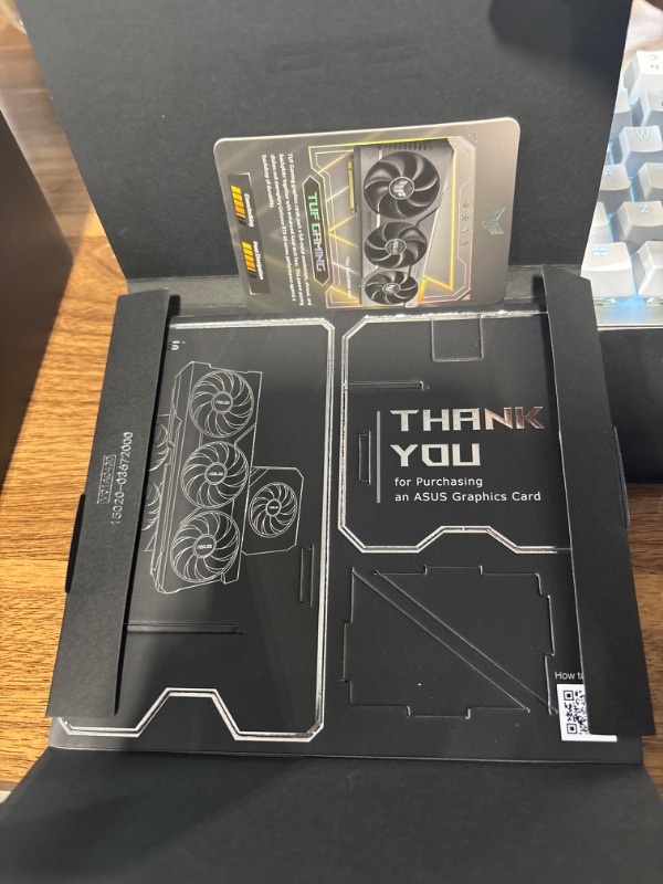 Photo 1 of ASUS TUF Gaming NVIDIA GeForce RTX™ 4070 Ti Super OC Edition Gaming Graphics Card (PCIe 4.0, 16GB GDDR6X, HDMI 2.1a, DisplayPort 1.4a) RTX 40 Super Series TUF Gaming RTX4070TI|OC|Black