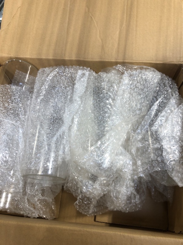 Photo 1 of 10" Cylinder glass vase - 8 pack