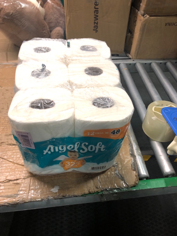 Photo 2 of Angel Soft® Toilet Paper, 48 Mega Rolls = 192 Regular Rolls, 2-Ply Bath Tissue