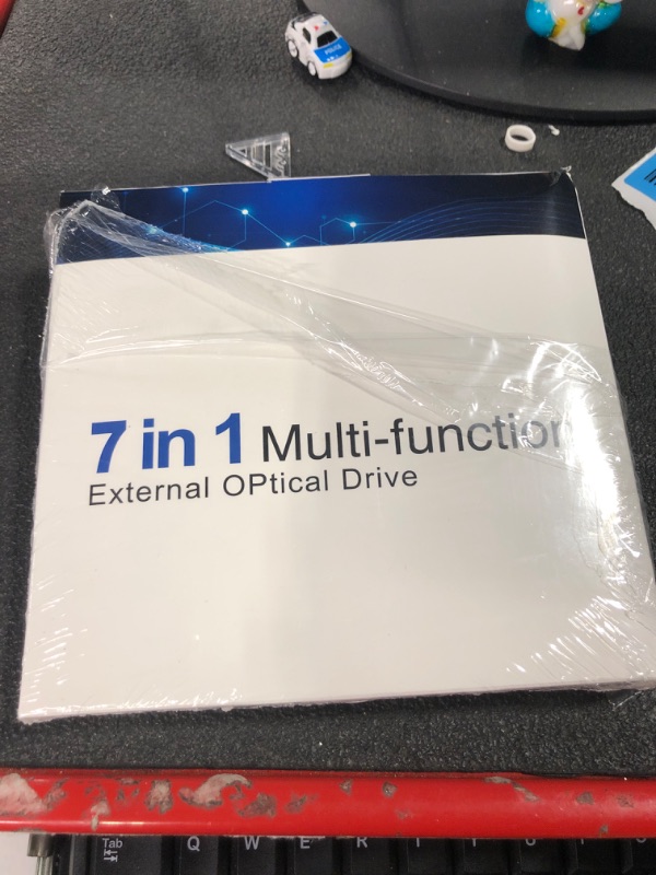 Photo 4 of APPINESSEY External CD/DVD Drive for Laptop, 7 in 1 USB Ultra-Slim Portable CD/DVD Player Burner, SD TF CD ROM Compatible with External DVD Player for Laptop MacBook, Windows 11/10/8/7 Linux (Black)
