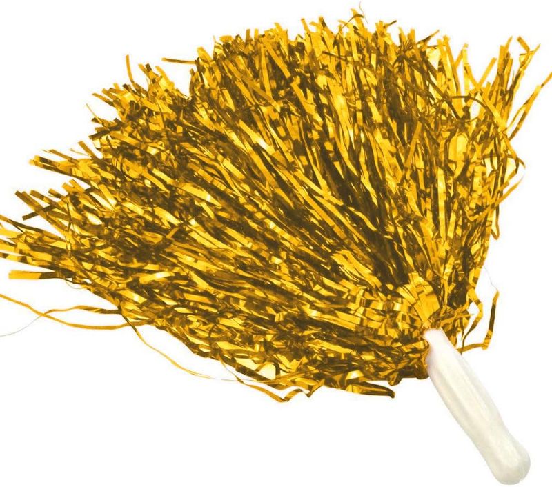 Photo 1 of 12 PCS Cheerleading Squad Spirited Fun Poms Pompoms Cheer Costume Accessory for Party Dance Sports
