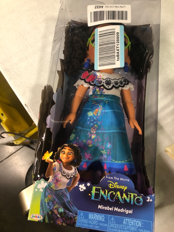 Photo 1 of Disney Encanto Mirabel Doll - 14 Inch Articulated Fashion Doll with Glasses & Shoes
