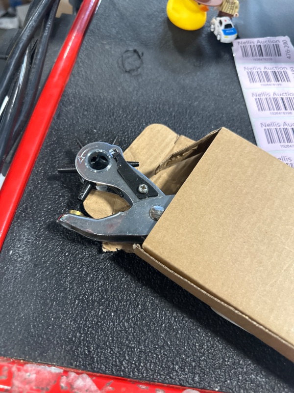 Photo 1 of **USED**FOR PARTS**XOOL Leather Hole Punch for Belts, Watch Bands, Straps, Collars, Saddles, Shoes, Fabric, DIY Home or Craft Projects Small