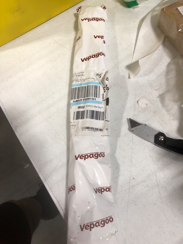 Photo 1 of 20 Inch 45lb/200N Per Gas Shock Strut Spring for RV Bed Boat Bed Cover Door Lids Floor Hatch Door Shed Window and Other Custom Heavy Duty Project, A Set of 2 with L Mounts Vepagoo 20 inch 45lb /200N