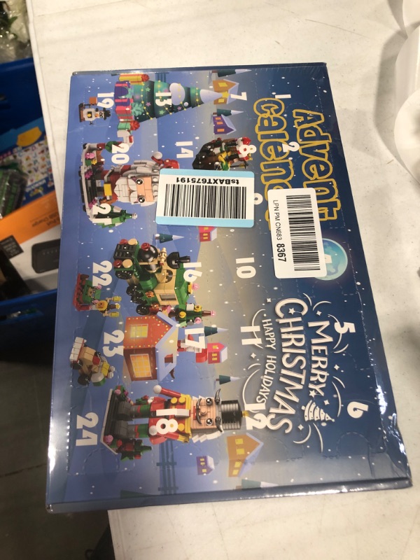 Photo 2 of Advent Calendar 2023 Kids, 24 Days Christmas Building Blocks Playset Countdown Daily Surprise, STEM Toy Xmas Gifts Party Favors Stocking Stuffers for 6 7 8 9 10-12 Year Old Boys Girls Advent Calendars***FACTORY SEALED***