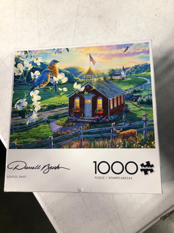 Photo 1 of Buffalo Games - Darrell Bush - School Days - 1000 Piece Jigsaw Puzzle