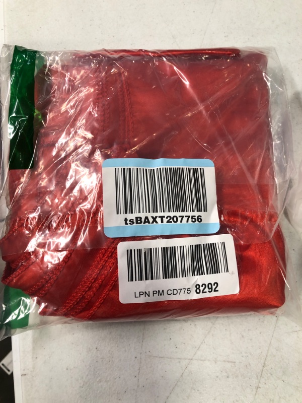 Photo 1 of 12 Pack Satin Table Runner 12 x 108 Inch Long, Red Wedding Satin Silk Table Runner for Wedding Birthday Reception Banquet Party Decoration (Red,12 Pack) Red 12