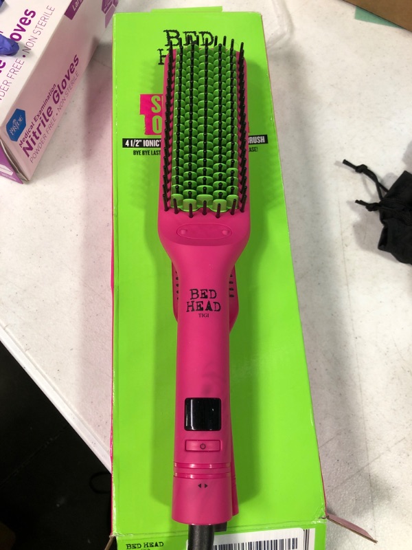 Photo 2 of 
Bed Head Smooth Operator Straightening Styling Brush | Detangle and Straighten Hair, (4-1/2 in)

