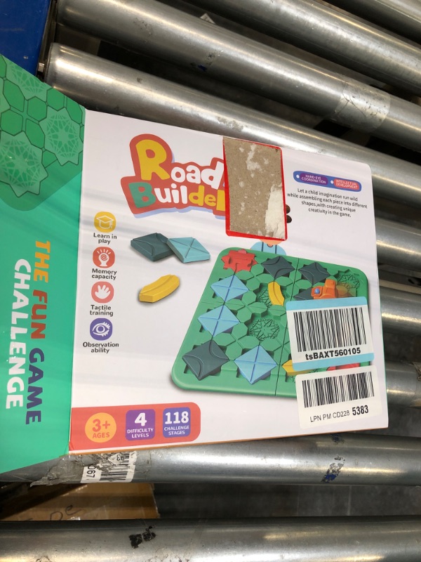 Photo 1 of Educational Stem Toys Road Builder Puzzle Racer Kids Car Track Set|3 4 5 6 7 Year Old Boy Birthday Gift Ideas|Board Games for 8 Year Olds Bulldozer