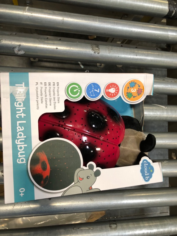 Photo 1 of Cloud b Calming Nightlight Star Projector | Gentle Brightness | 3 Colors | 7 Constellations | Auto-Shutoff | Twilight Ladybug Red Lady Bug