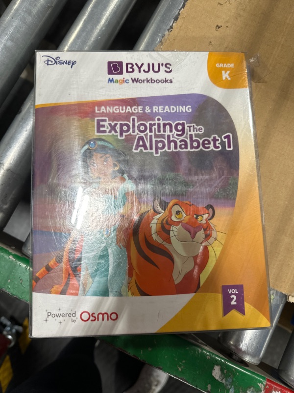 Photo 2 of BYJU'S Magic Workbooks: Disney, Grade 1, Language & Reading, Fun with Phonics - Ages 5-7—Physical-Digital Learning, Featuring Disney & Pixar Characters, Works with iPad, iPhone & Fire Language/Reading 1st Grade