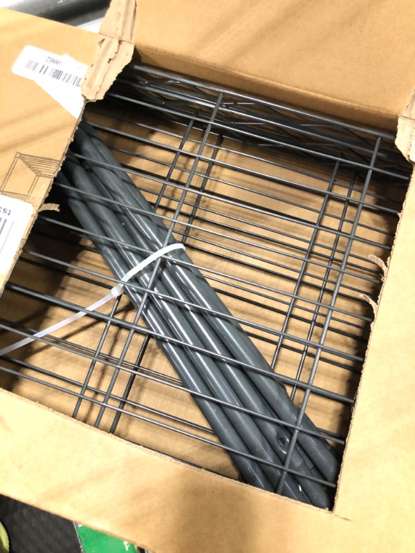 Photo 1 of AHEONLAR 3 Tier Grey Storage Racks and Shelving - Heavy Steel Material Pantry Shelves - Adjustable Storage Shelf Metal Storage Rack Wire, Suitable for Warehouses, Closets, Kitchens… 30“H×16”L×12W“?3-Tier? Grey