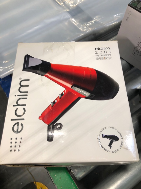 Photo 2 of Elchim Professional Hair Dryer 2000 Watts - Black