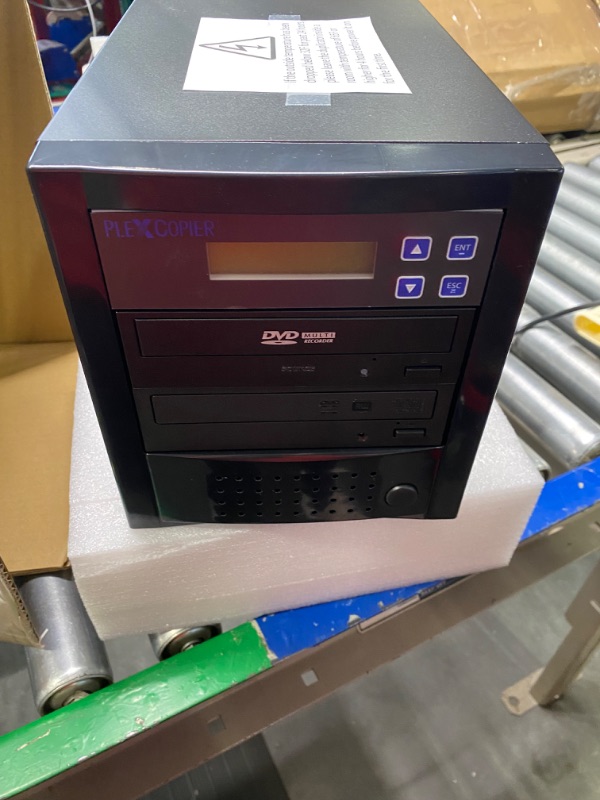 Photo 3 of PlexCopier 24X 1 to 1 CD DVD M-Disc Supported Duplicator Copier Tower with Free Copy Protection