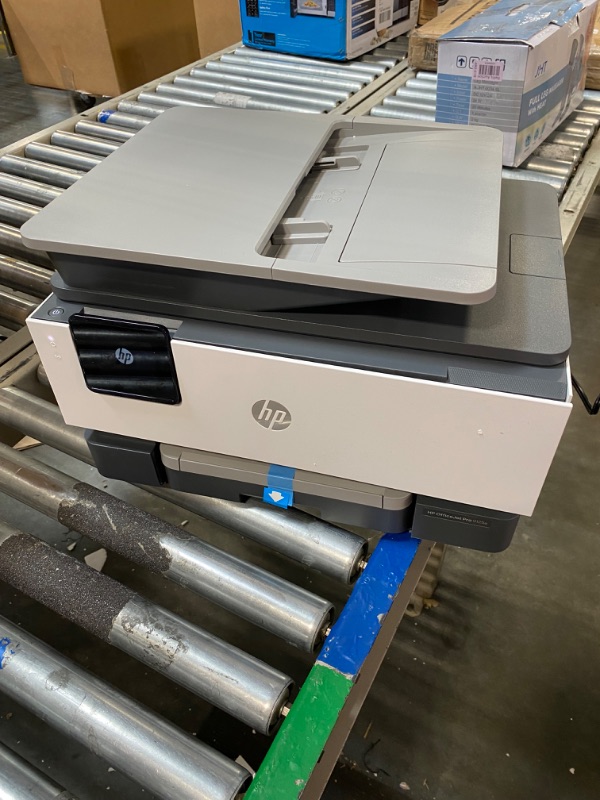Photo 1 of HP OfficeJet Pro 9125e Wireless All-in-One Color Inkjet Printer, Print, scan, Copy, fax, ADF, Duplex Printing Best for Office, 3 Months of Ink Included (403X0A) New Version