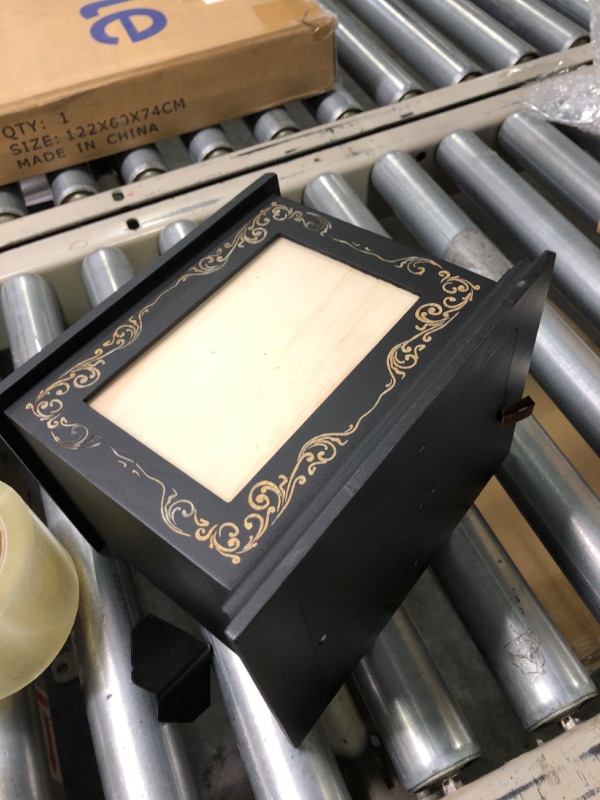 Photo 3 of Cremation Urns for Human Ashes Adult Male or Female, Funeral Memorial Urns for Ashes with Photo Frame, Wooden Urns Box and Casket for Men Women, Burial Urn for Adults Up to 200 IBS Butterfly