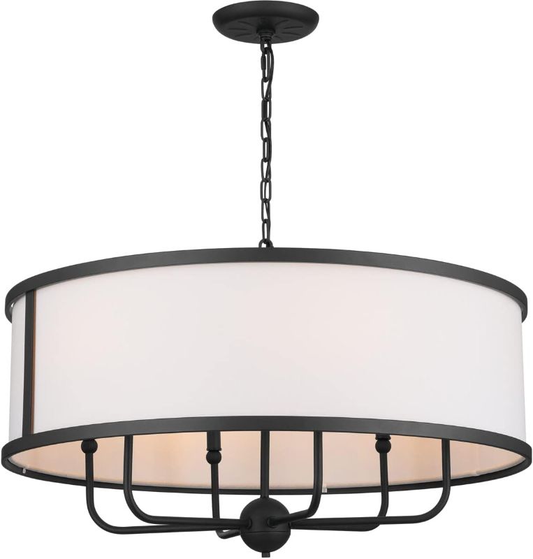Photo 1 of  Chandelier in Textured Black ****Not exact match-similar item****
