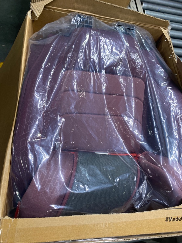 Photo 4 of Diono Monterey 2XT Latch 2 in 1 High Back Booster Car Seat with Expandable Height & Width, Side Impact Protection, 8 Years 1 Booster, Plum 2XT Plum